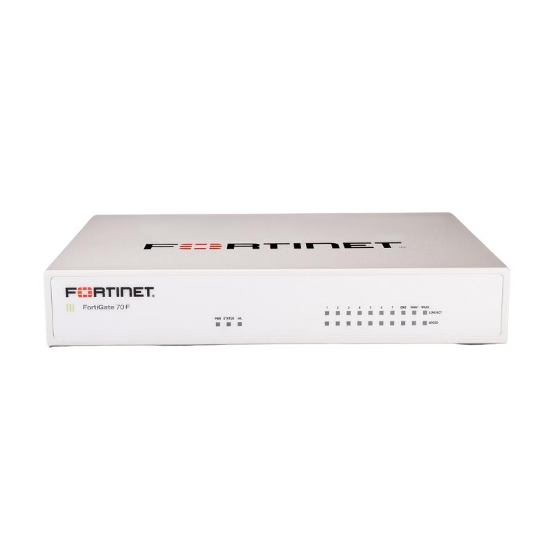 Thiết bị tường lửa Firewall Fortinet FortiGate 70F (FG-70F-BDL-950-12)