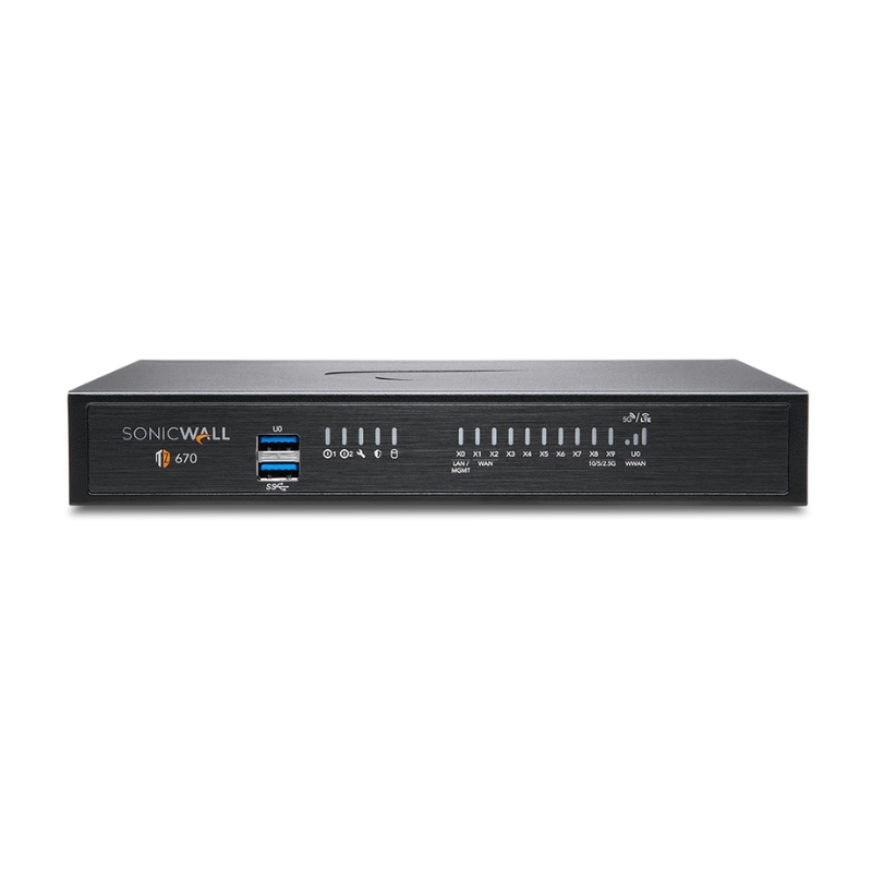 Firewall SONICWALL TZ670 (02-SSC-2837)